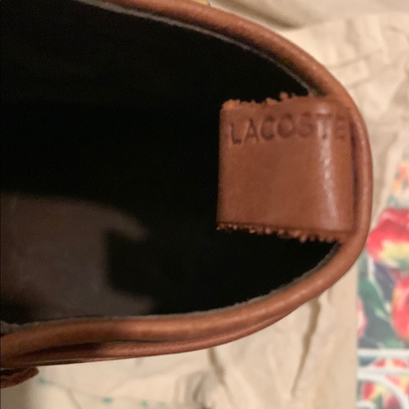 Lacoste Brown Ankle Booties with Side Zipper - Picture 7 of 7